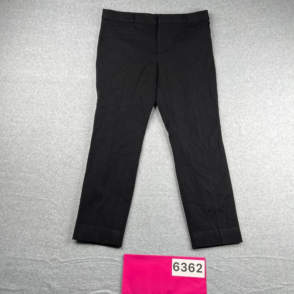 Banana Republic Sloan Pants Womens Size 10 Black Casual Classic